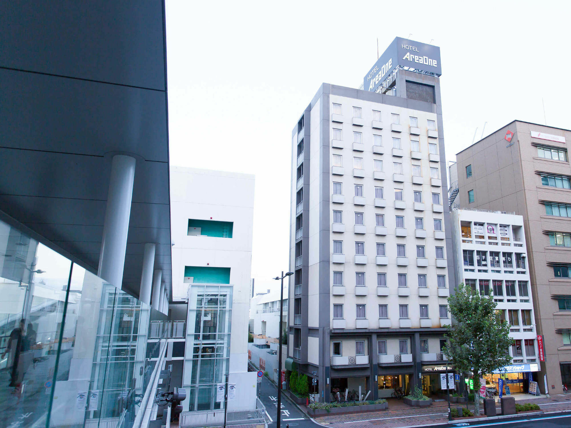 Hotel Areaone Okayama Esterno foto