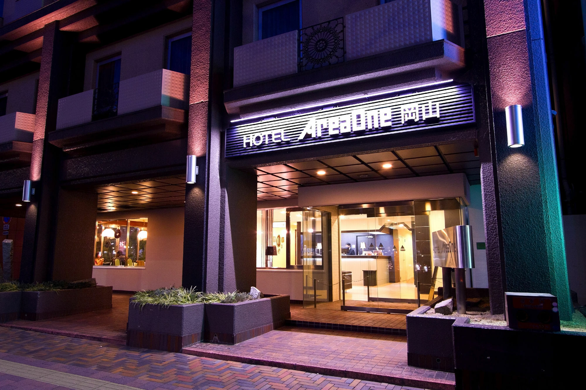 Hotel Areaone Okayama Esterno foto